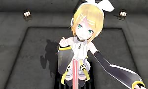 3D POV Vocaloid Rin animated comic