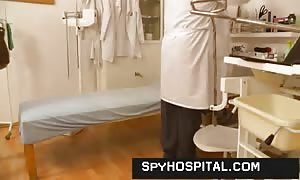 mature physician
 videtaping young women in the course of
 vag
 exam