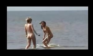 undressed
 Beach - Two turned on teenagers
 Frolicking