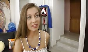 Russian beauty assfucked on digital camera