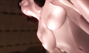3D hentai submissive fuck-slave sex