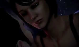 Mass Effect three All Romance  Sex Scenes woman Shephard