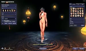 Blade and Soul raw nude Mod Character Creation