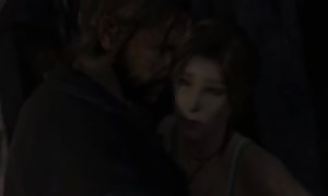 Lara Croft in problem
