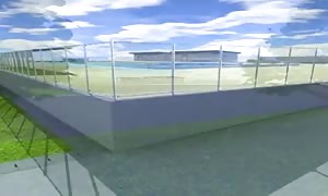 the height of the height of summer Sky Suites Swimming (BJ Ending)