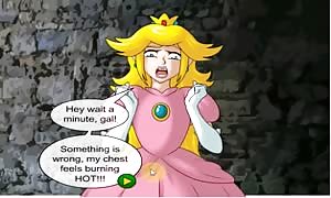 animated comic sex game princess Peach is a prisioner (Nintendo)