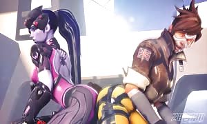 Overwatch - Tracer will get
 nasty! (3D animated POV)