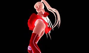 MMD hot hotty in Red succulent box Views blasting GV00074