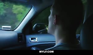 MYLF - Nicole Aniston Takes a Ride On a teen stud