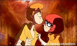 Scooby Doo anime - Velma favors
 it in the butt