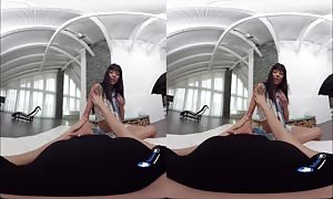 Virtual reality lesbo dominance
 with strap-on dildo